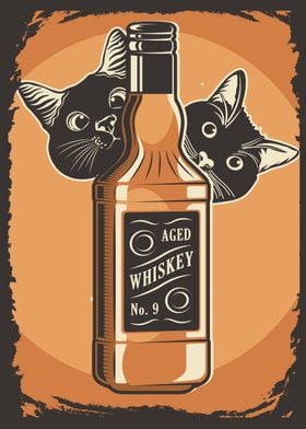 Whiskey and cats