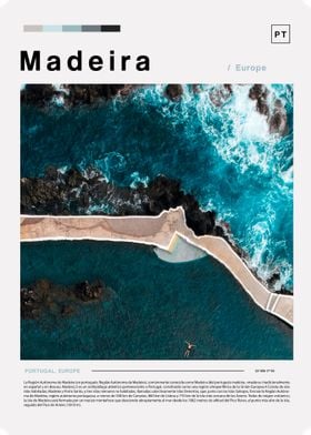 MADEIRA LANDSCAPE POSTER