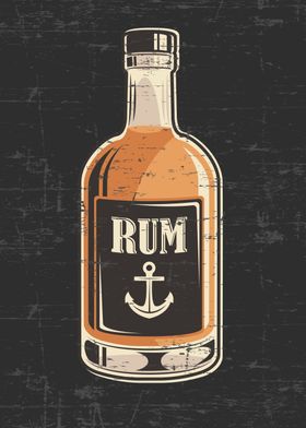 Rum Bottle