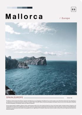 MALLORCA  LANDSCAPE POSTER