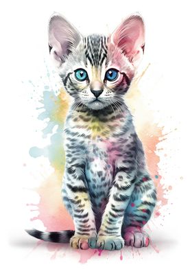 Egyptian Mau Baby Cat