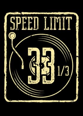 Speed 33 Vinyl Record