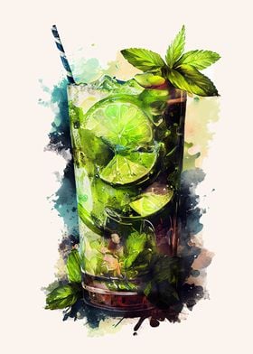 Refreshing summer drink