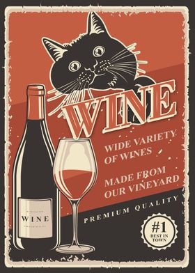 Cat wine