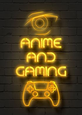 Anime and Gaming Neon