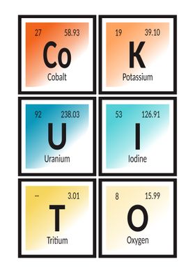 Coquito Periodic Table