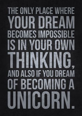 Dream Of Being A Unicorn