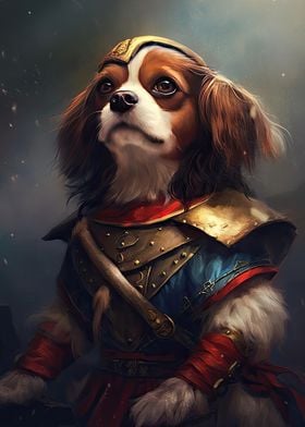 Cavalier Dog Viking