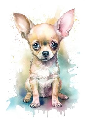 Cute Baby Chihuahua Art