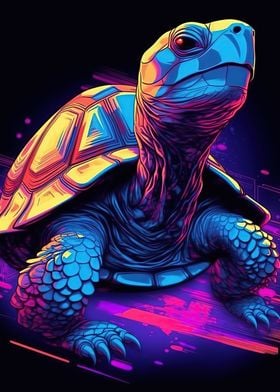 Turtle colorful