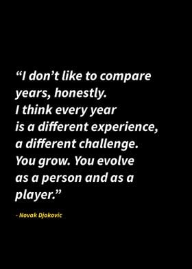Novak Djokovic quote 