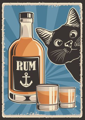 Rum and cat