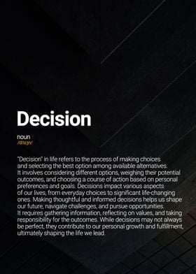 Decision