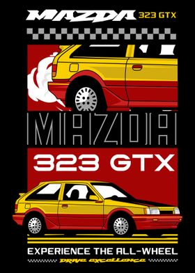 Mazda 323 Art