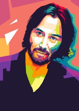 Keanu Reeves wpap popart