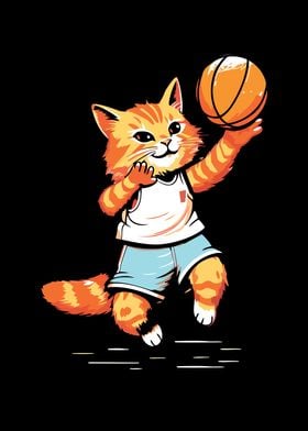 Basketball Cat