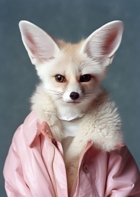 80s Style Fennec Fox