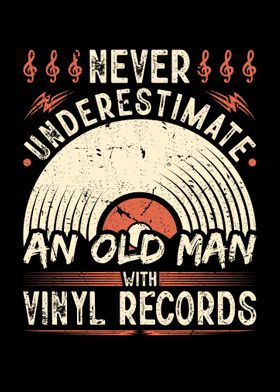 Man Vinyl Record Collector