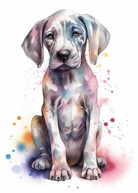 Cute Baby Great Dane Puppy