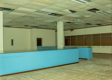 Abandoned Front Desk