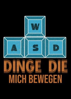 WASD Dinge Dich Mich Beweg