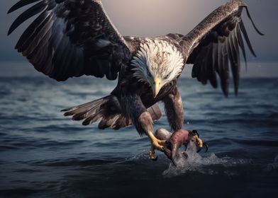 Eagle Catch of the Day