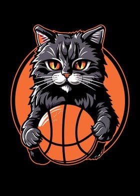 Basketball Cat