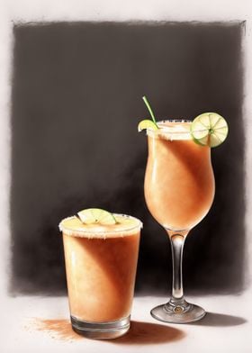 Orange Spring cocktail