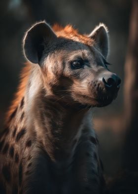 Intense hyena