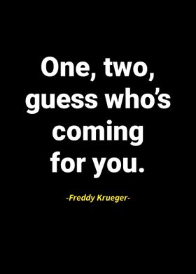 Freddy Krueger Quotes 