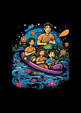 Kayaking Family Kayak