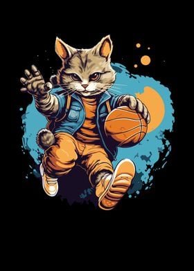 Basketball Cat