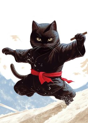 Samurai Cat