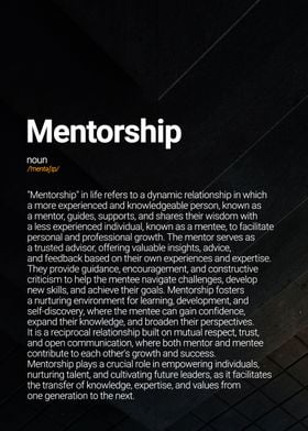 Mentorship