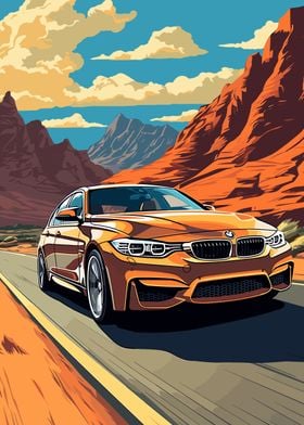 BMW 3 Seri Car Minimalist