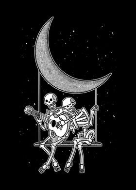 Skeleton Couple