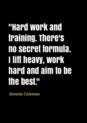 Ronnie Coleman quotes 