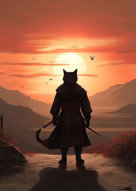 Samurai Cat