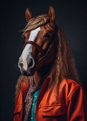 80s Style Horse