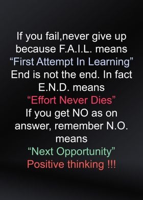 Positive Thinking