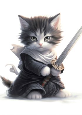 Samurai Cat