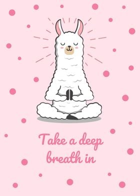 Take a Breath In Alpaca