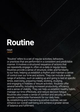 Routine