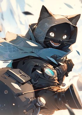 Samurai Cat