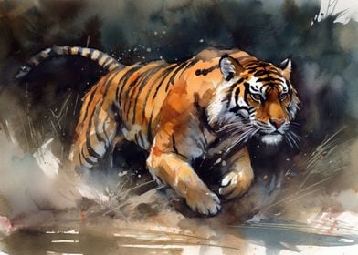 Tiger Painting