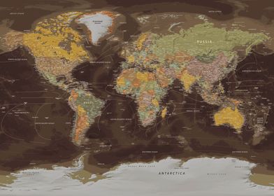 Political World Map