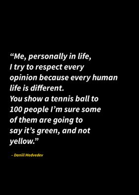 Daniil Medvedev quotes 