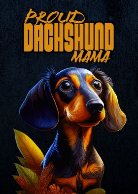 Proud Dachshund Mama 4