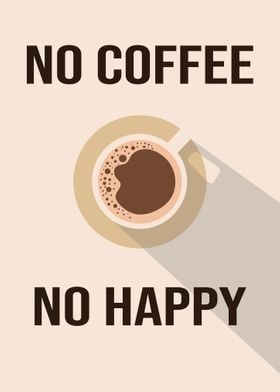No coffee no happy