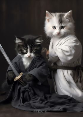 Samurai Cat